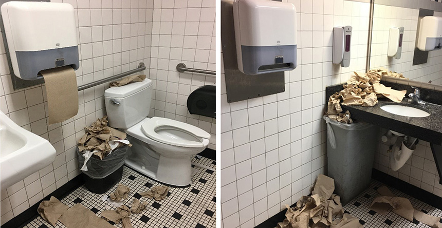 7 quejas de limpieza de baños de oficina más comunes - Grupo Parisien