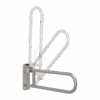 Folding grab bar with 3 positions